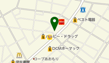 一心亭八戸類家店の地図画像