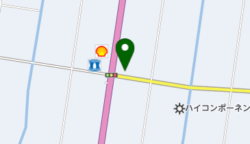 一心亭鶴田店の地図画像