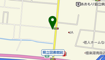 からやま青森大野店の地図画像