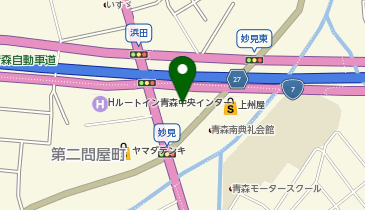 とんから亭青森問屋町店の地図画像