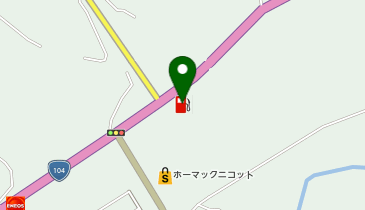 JA-SS田子SSの地図画像