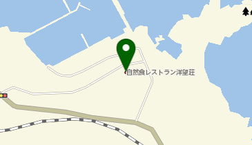 自然食レストラン洋望荘の地図画像