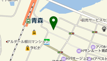 東横イン青森駅前の地図画像