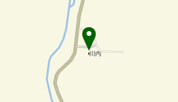 ふれあい温泉川内の地図画像