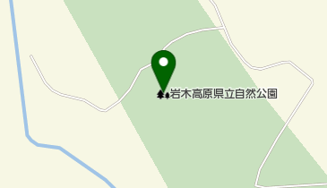 岩木高原県立自然公園の地図画像