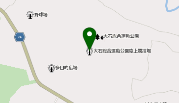 六ヶ所村大石総合運動公園陸上競技場の地図画像