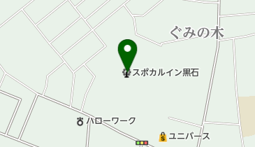 スポカルイン黒石の地図画像