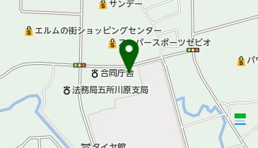 五所川原勤労者総合スポーツ施設の地図画像