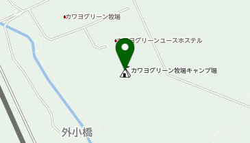 カワヨグリーン牧場キャンプ場の地図画像