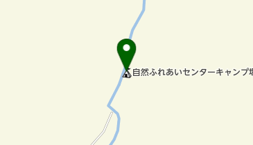 自然ふれあいセンターキャンプ場の地図画像