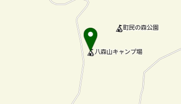 八森山キャンプ場の地図画像