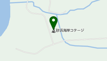 横浜町砂浜海岸コテージの地図画像