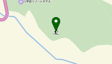 八甲田スキー場の地図画像