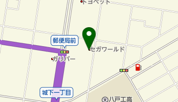 GiGO八戸の地図画像