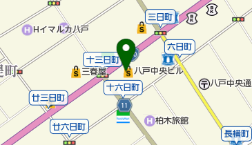 タイトーFステーション八戸店の地図画像