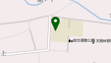 七戸町屋内温水プールの地図画像