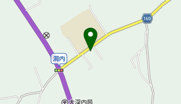 十和田市洞内プールの地図画像