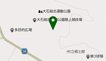 六ヶ所村大石総合運動公園水泳プールの地図画像