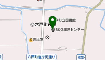 六戸町B&G海洋センターの地図画像