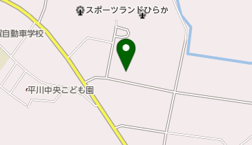 平川市平賀総合運動施設屋内温水プールの地図画像