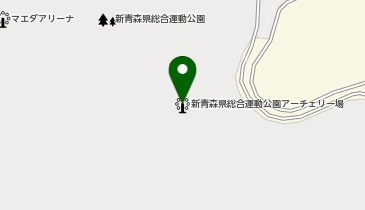 新青森県総合運動公園アーチェリー場の地図画像