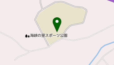 風間浦村民ゲートボール場の地図画像