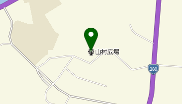 今別町山村広場の地図画像