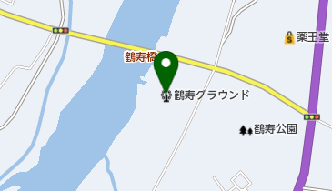 鶴田町鶴寿グラウンドの地図画像