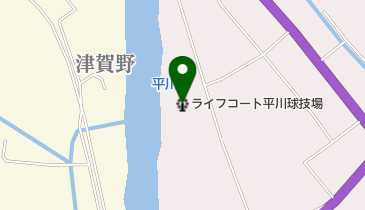 ライフコート平川球技場の地図画像
