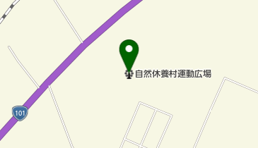 自然休養村運動広場の地図画像