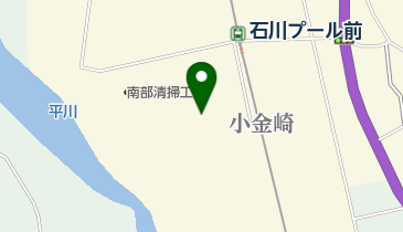 温水プール石川多目的運動広場の地図画像