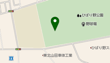 ひばり野公園芝生広場の地図画像