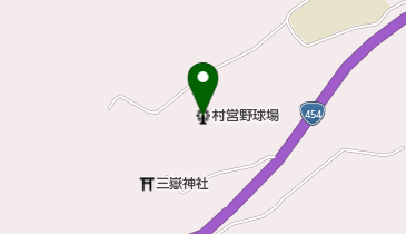 新郷村営野球場の地図画像