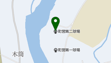 鶴田町営第二球場の地図画像