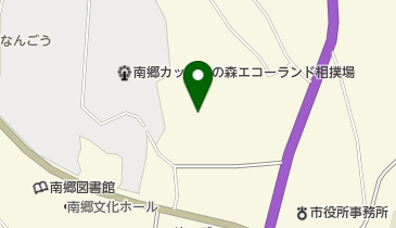 八戸市南郷野球場の地図画像