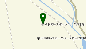 ふれあいスポーツパーク野球場の地図画像