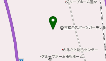 玉松台スポーツガーデン野球場の地図画像