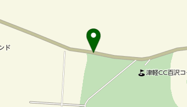 岩木山麓桜並木の地図画像