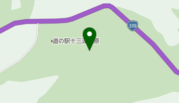 道の駅十三湖高原展望台の地図画像