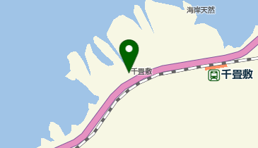 千畳敷の地図画像