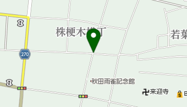 黒石こみせまつりの地図画像