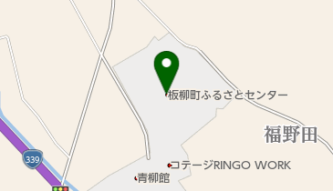 りんごの里いたやなぎ雪まつりの地図画像