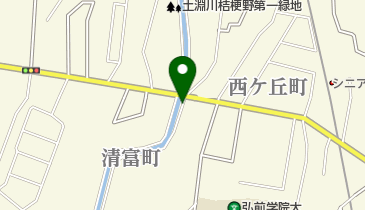 子供の森コース自転車道線の地図画像