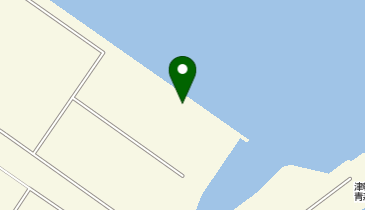 新城川河口の地図画像