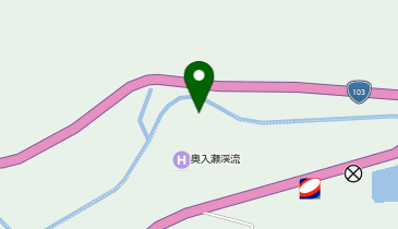 奥入瀬川の地図画像