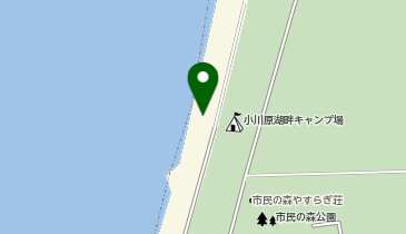 小川原湖の地図画像