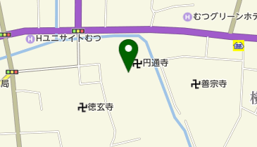 円通寺の地図画像