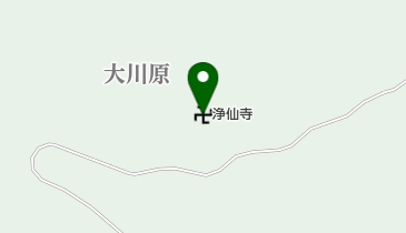 黒森山浄仙寺の地図画像