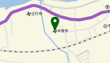 本覚寺の地図画像