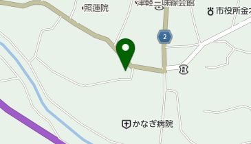 金木温泉の地図画像